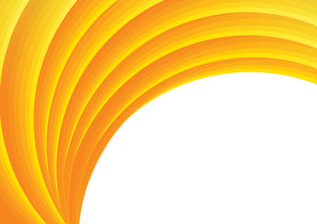 abstract orange background with circle motifの写真素材