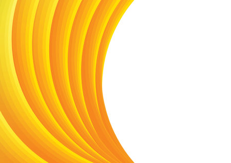 abstract orange background with circle motifの写真素材
