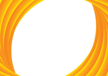 abstract orange background with circle motifの写真素材