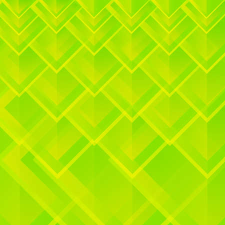 Abstract green and yellow background with motifの写真素材