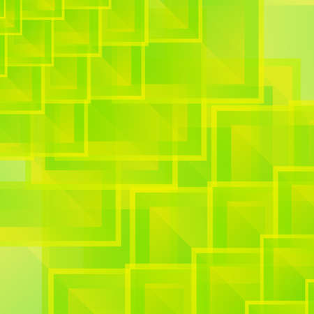 Abstract green and yellow background with motifの写真素材