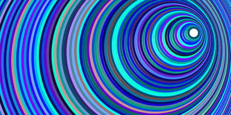 Multi-colored rings, colored background for posters, postcardsのイラスト素材