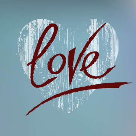 Love heartのイラスト素材