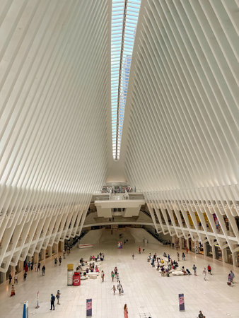 Roof of the World Trade Center in New York