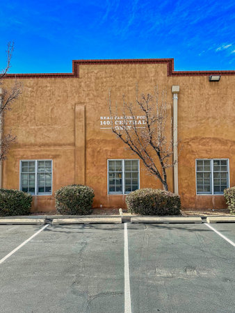 Albuquerque, New Mexico, USA - March 7, 2023. 1401 Central Ave Office Propertyのeditorial素材