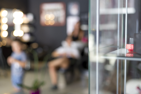 Hairdresser saloon background ( job concept )の写真素材