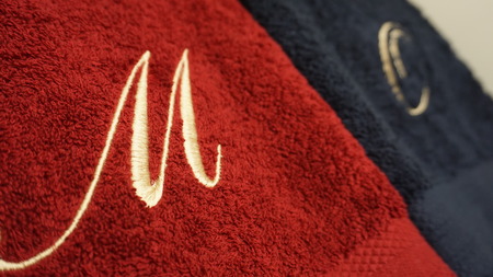Embroidery Towelsの写真素材