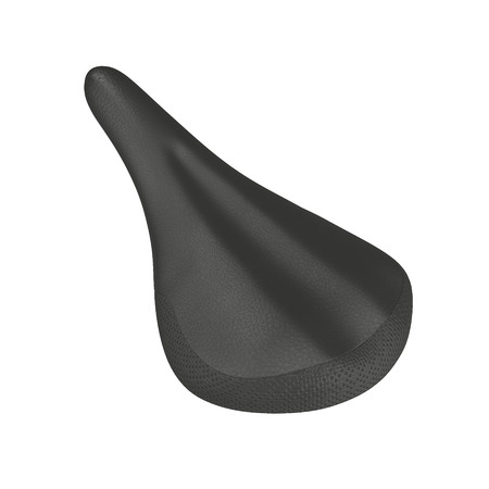 Bicycle Saddle on white background. 3D illustrationの写真素材