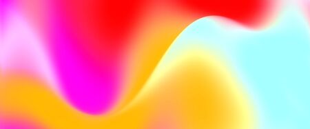 Abstract Fluid creative templates, color covers set. Geometric design, liquids, shapes. Trendy...