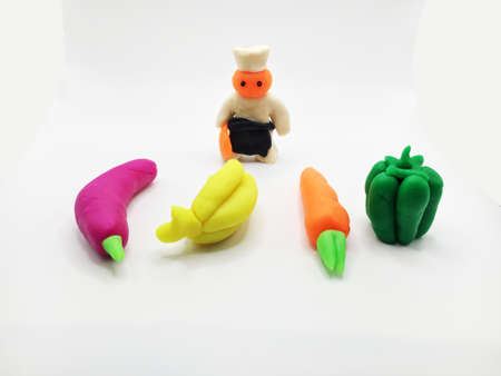 vegetable marketの写真素材