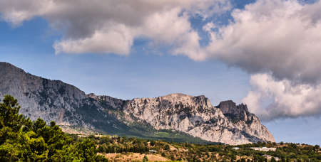 Beautiful mountain landscape.の写真素材