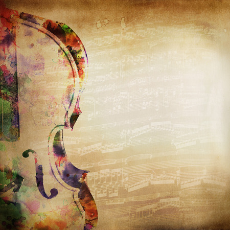 violin music の写真素材