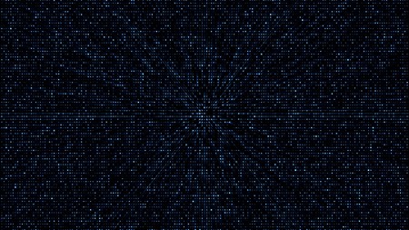 Abstract Square Code blue