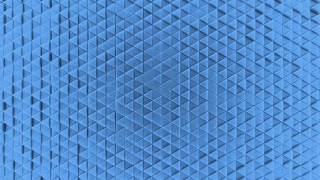 Background made of plastic triangles. background. Illustration 3d visualization