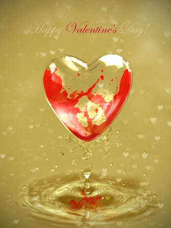 Card Happy Valentine s Dayの写真素材