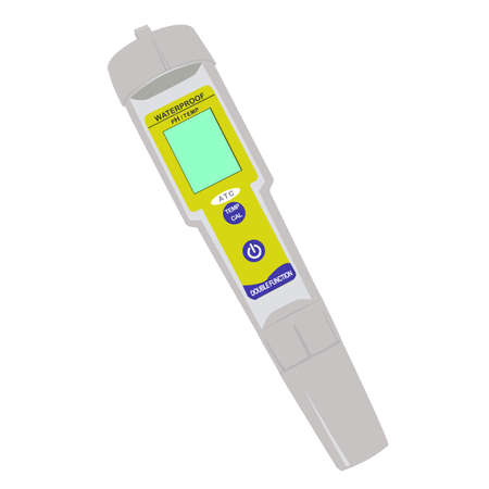 pH Meter Calibrationのイラスト素材