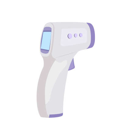 Forehead thermometer Calibration Modelのイラスト素材