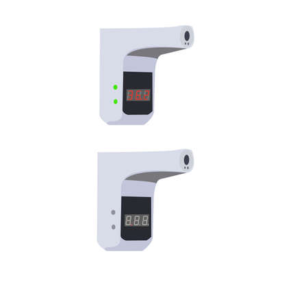Infrared Thermometer Automatic Technology Alcohol Sprayの写真素材