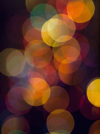 Defocused christmas lights backgroundの写真素材