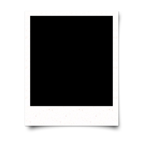 White blank photo frameの写真素材
