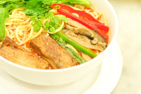 pork mee, pork noodles