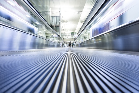 Moving modern escalator way to success business