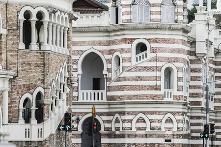 Sultan Abdul Samad building in Kuala Lumpur , Malaysia のeditorial素材