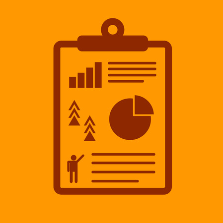 Report iconのイラスト素材