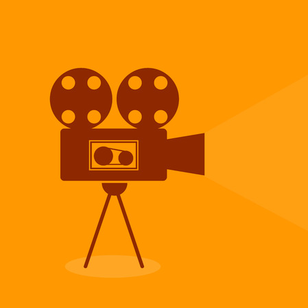 Video vintage retro single iconのイラスト素材