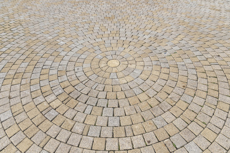 Brick Floor or wall background and textureの写真素材