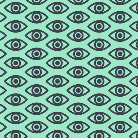 The eye patterns backgroundのイラスト素材