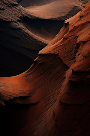The Wave in Antelope Canyon, Page, Arizona, USA.の素材