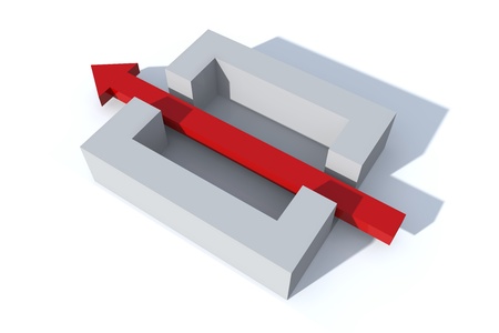 the direction of teamwork solutionの写真素材