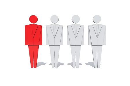 the icon of leadershipの写真素材