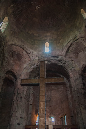 In the Church of the Holy cross, Georgiaのeditorial素材
