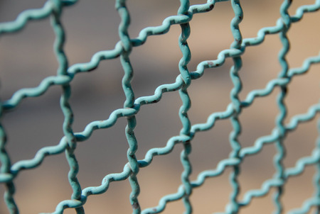 Close-up picture of Steel gratingの写真素材