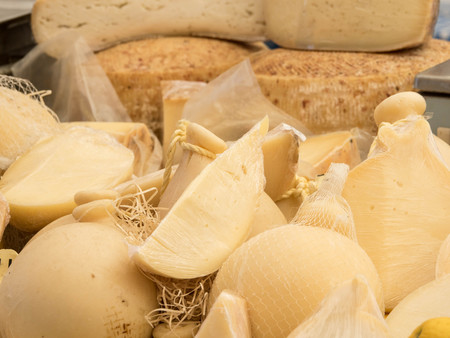 good various types of cheeseの写真素材