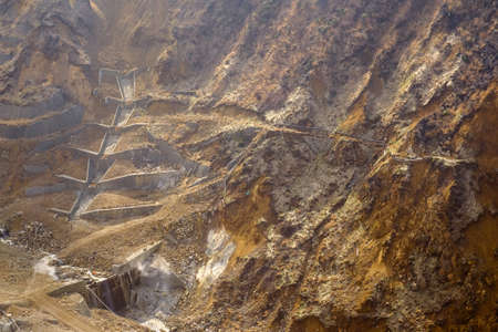 Owakudani, the volcano valley in Hakone