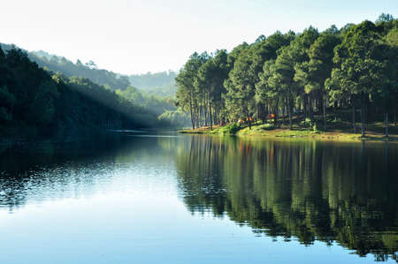 Pang Ung, the national park in Mae Hong Sorn, Thailand