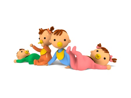 Babiesの写真素材