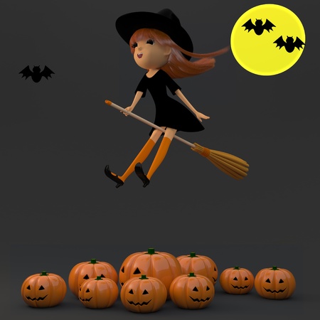 Halloweenの写真素材