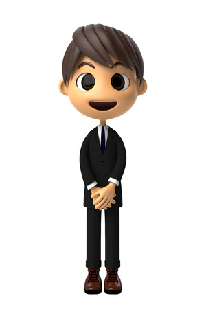 Smile of businessmanの写真素材