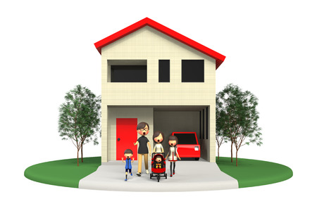 Home and Familyの写真素材