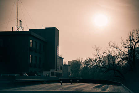 View of building in the afternoonの写真素材