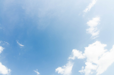 Blue sky and cloudyの写真素材