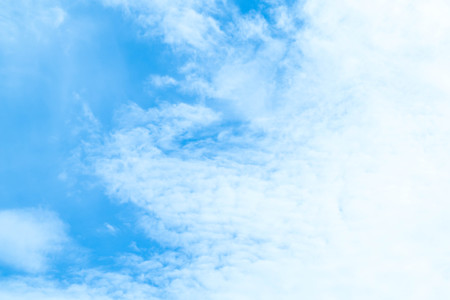 Clouds in the blue sky