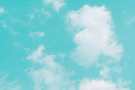 artistic soft cloud and sky with grunge paper textureの写真素材