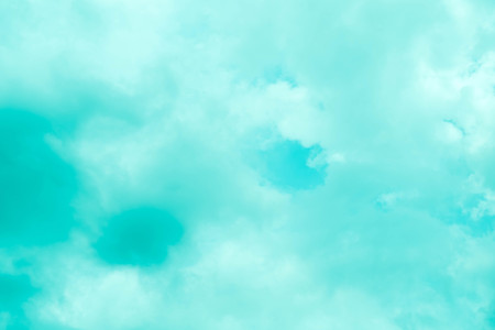 Artistic soft cloud and sky with grunge paper textureの写真素材