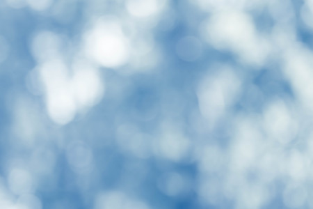 blue bokeh background