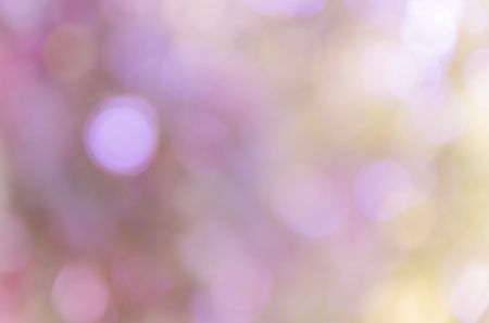 Violet abstract bokeh background from nature environment